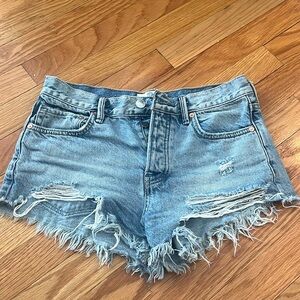 Free people Jean shorts size 24